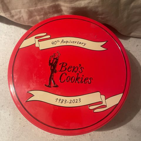 ben’s cookies tinnboks