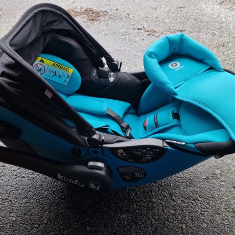 Kiddy Evoluna i-Size isofix bilstol inkludert base