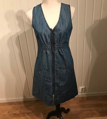 Fransa jeans kjole/topp,  str 36/S