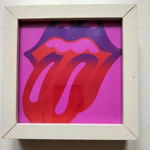 The ROLLING STONES kunstnerisk innrammet bildesamling