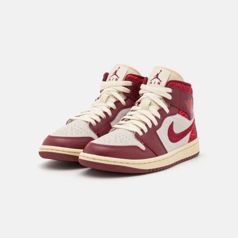 WMNS AIR JORDAN 1 MID SE LU - Høye joggesko