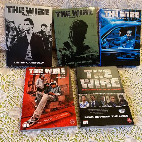 The wire - sesong 1-5 DVD