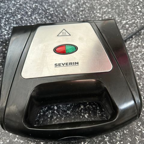 SEVERIN multi-sandwich toaster 3-i-1, børstet