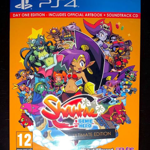 Nytt Shantae Half-Genie Hero Ultimate Edition PS4 PlayStation 4
