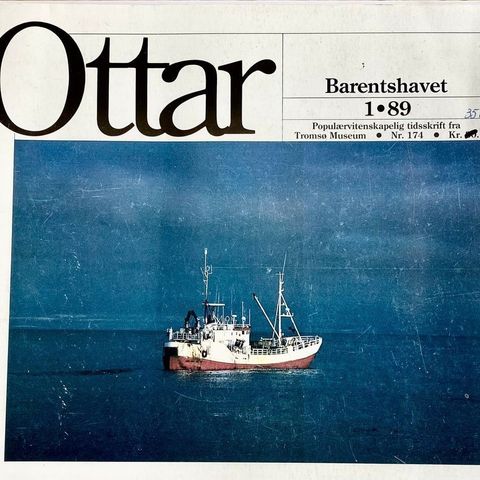 Ottar 1:89. Tema: Barentshavet. Populærvitenskaplig tidsskrift fra Tromsø Museum