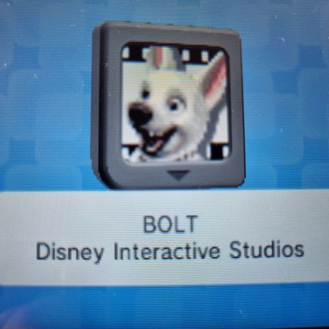 Disney Bolt Nintendo DS spill