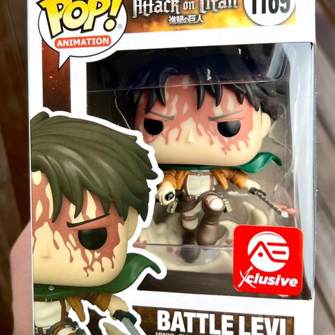 Funko Pop! Battle Levi | Attack on Titan (1169) Excl. to Alliance Entertainment