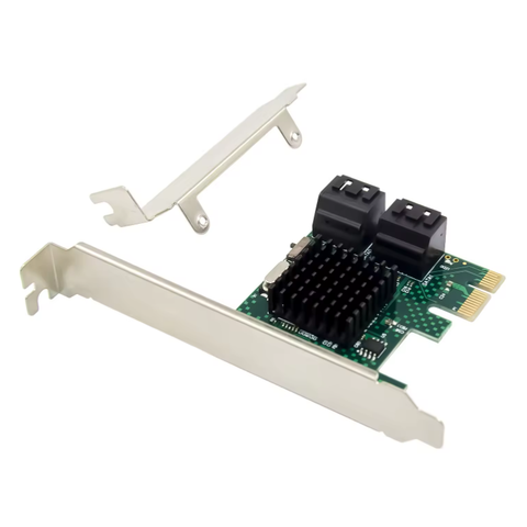 Sunweit ST540 Diskkontroller 4 ports - SATA3 6Gb/s PCIe x1