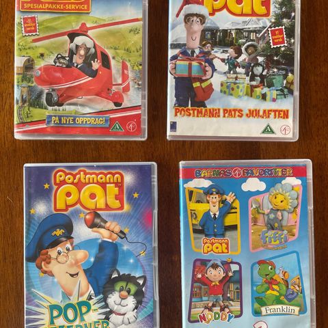 4 Filmer med Postmann Pat