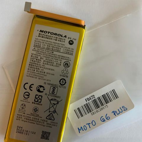 Motorola Moto G6 Plus-Batteri