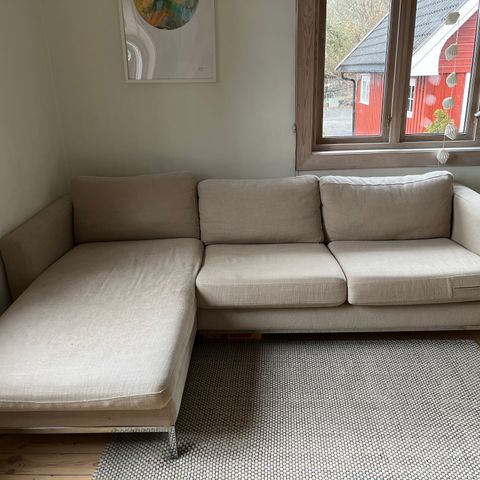 4 seters sofa fra Ikea gis bort