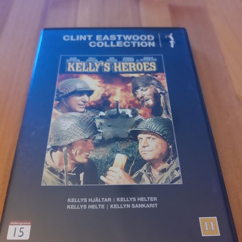 Kellys heroes, ripefri, Clint Eastwood collection.