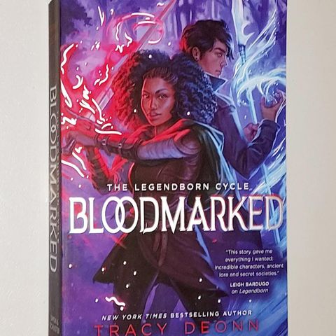 NY TRACY DEONN BOK.BLOODMARKED.THE LEGENBORN CYCLE.