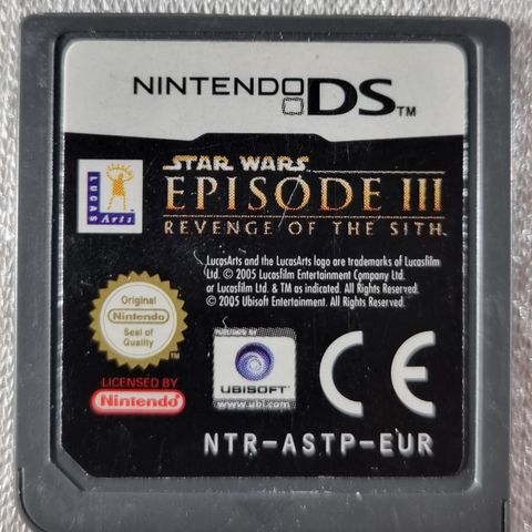 Star Wars Episode 3 Revenge of the Sith Nintendo DS spill