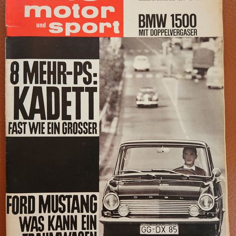 Auto motor und sport Nr 22 1963