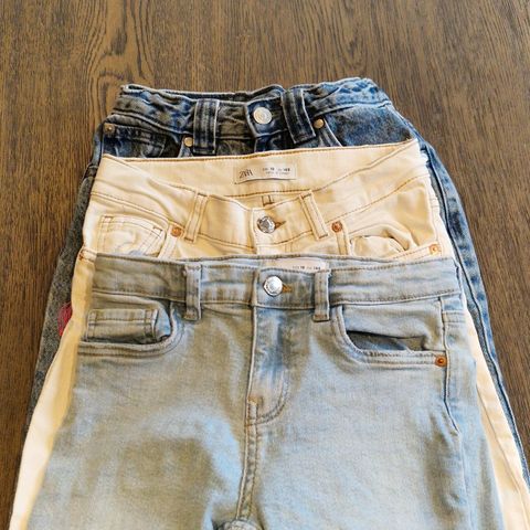 Jeans-pakke jente str. 140