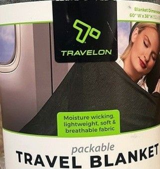 Travelon Travel Blanket- Travelon teppe- flott til tur