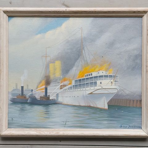 RMS Empress of Scotland - maleri