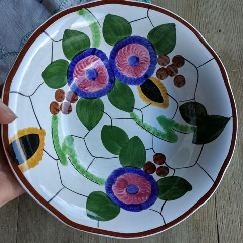 Villeroy & Boch "Weekend" Handpainted - djuptallerken (?)