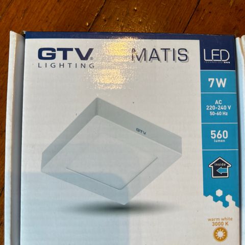 2x GTV Lighting 7W 12 cm