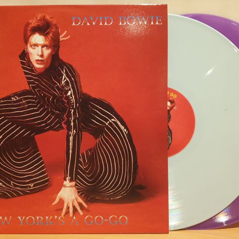 28301 Bowie, David - New York's A Go-Go (turquise and purple vinyl, 2-LP)