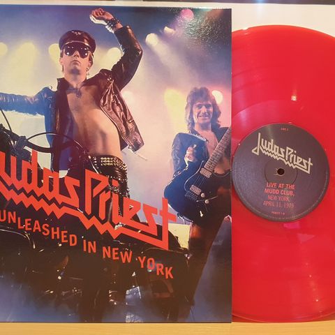 28358 Judas Priest - Unleashed In New York - Mudd Club April 11, 1979 (red)