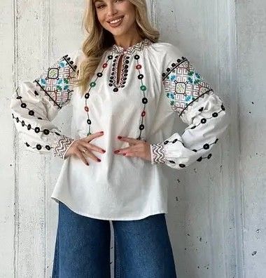 Ny boho bluse, L