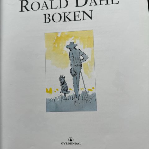 ROALD DAHL den store Roald Dahl boken + bøker + lydbøker (mye spenning)