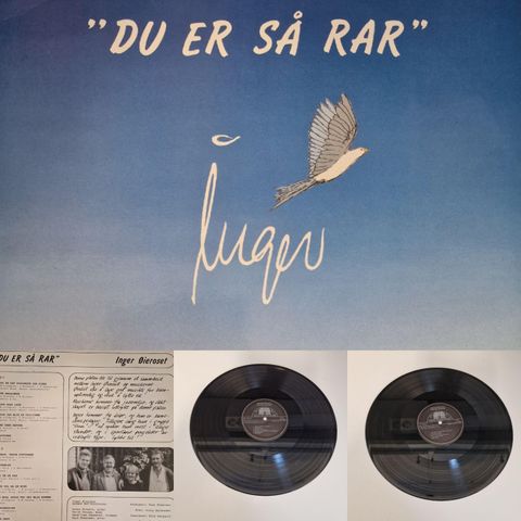 INGER ØIEROSET "DU ER SÅ RAR" 1988
