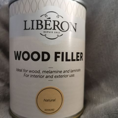 Liberon Wood filler natural