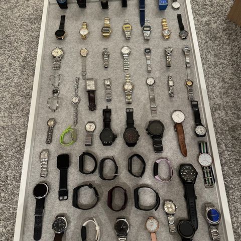 Klokker- Casio/ Certina/ Seiko/ Swatch/DW ect.