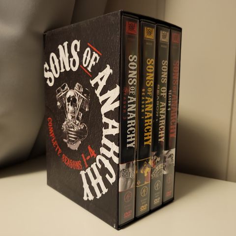 Sons of Anarchy  sesong 1-4, samleboks