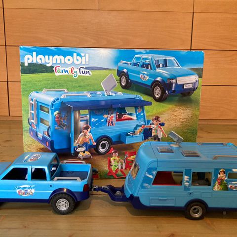 Playmobil campingvogn med bil 9502