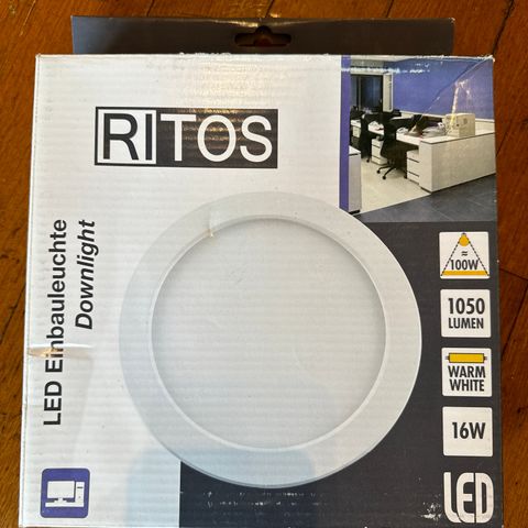 RITOS LED Downlight 16W 20,6 cm