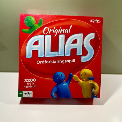 Ubrukt Alias-spill (kan sendes for 69kr)