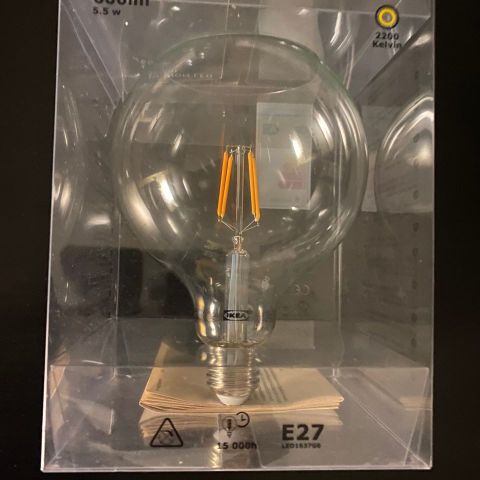 IKEA Lunnom led bulb E27