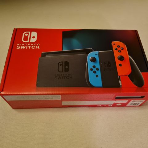 Nintendo Switch - fint brukt