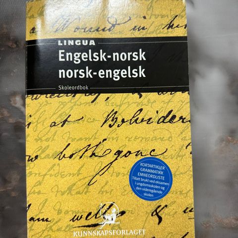 Engelsk-norsk, norsk-engelsk ordbøk