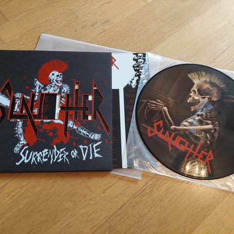 Slaughter - Surrender Or Die LP thrash heavy speed death metal punk