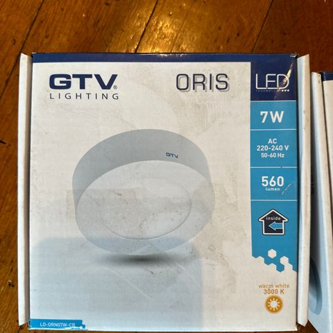 2x GTV Lighting LED 7W 12 cm