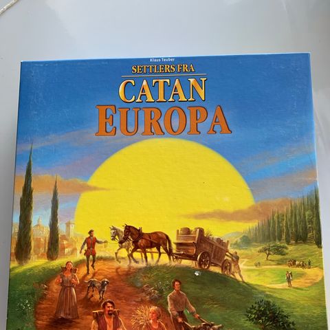 Settlers fra Catan Europa, brettspill