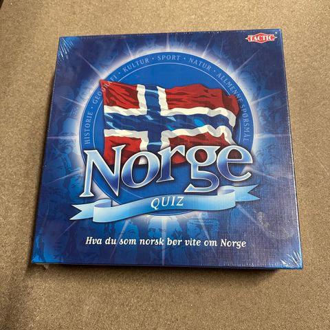 NORGE QUIZ - Ny og forseglet