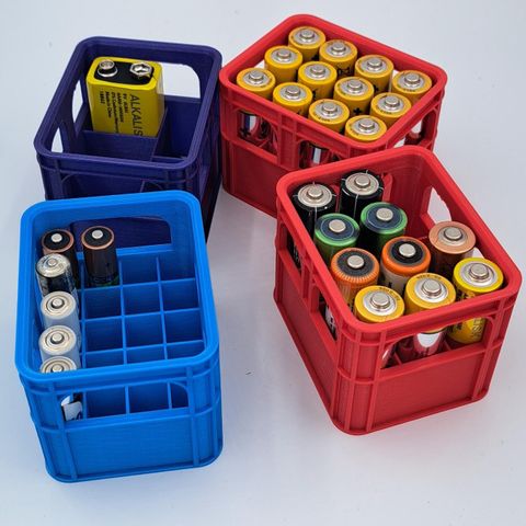 Batteriholder øl-/bruskasse