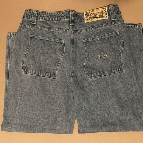 Dime Baggy Denim Pant - Blue - XL