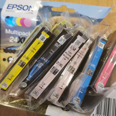 Epson 24 XL blekkpatroner