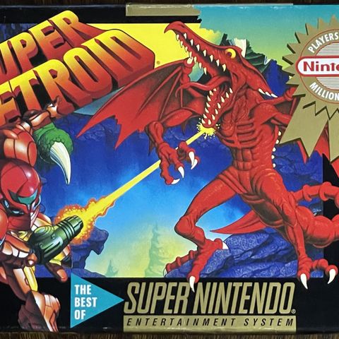 SNES NTSC Super Metroid CIB