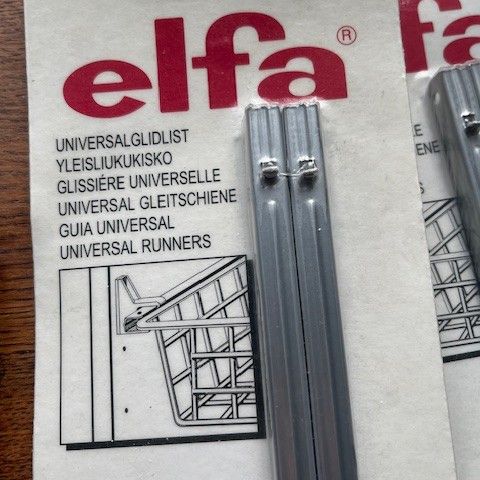 ELFA universalglidelist - 3 stk (par)