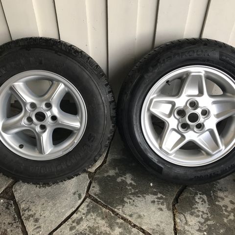 Range rover P38. Modeal  - 18 " felger med 225/55 sommer dekk.