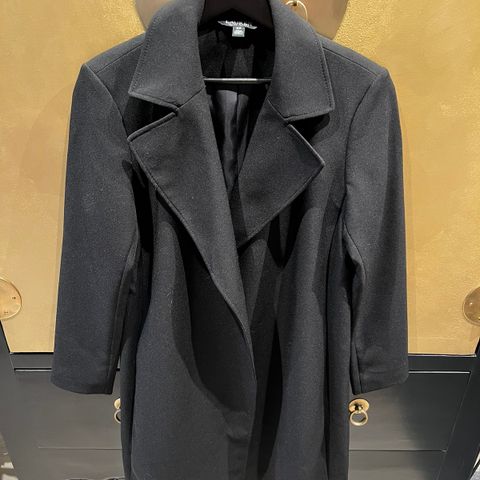 Lekker sort trench coat - Ralph Lauren - Helt NY! Str. S/M