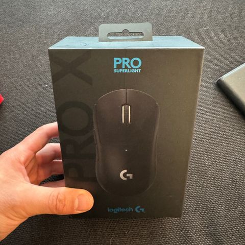 Logitech PRO X SUPERLIGHT Trådløs Gamingmus (sort)